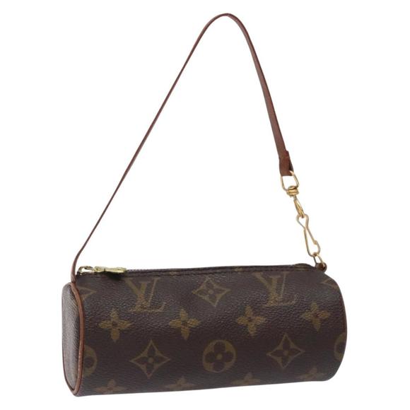 LOUIS VUITTON Monogram Papillon Pouch LV Auth BA3933 - Picture 1 of 16